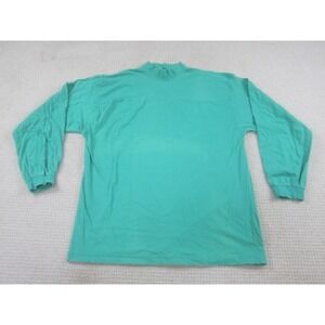 Honors Mens Shirt XL Tall Casual Long‎ Sleeve Green Mock Neck Comfort Stretch